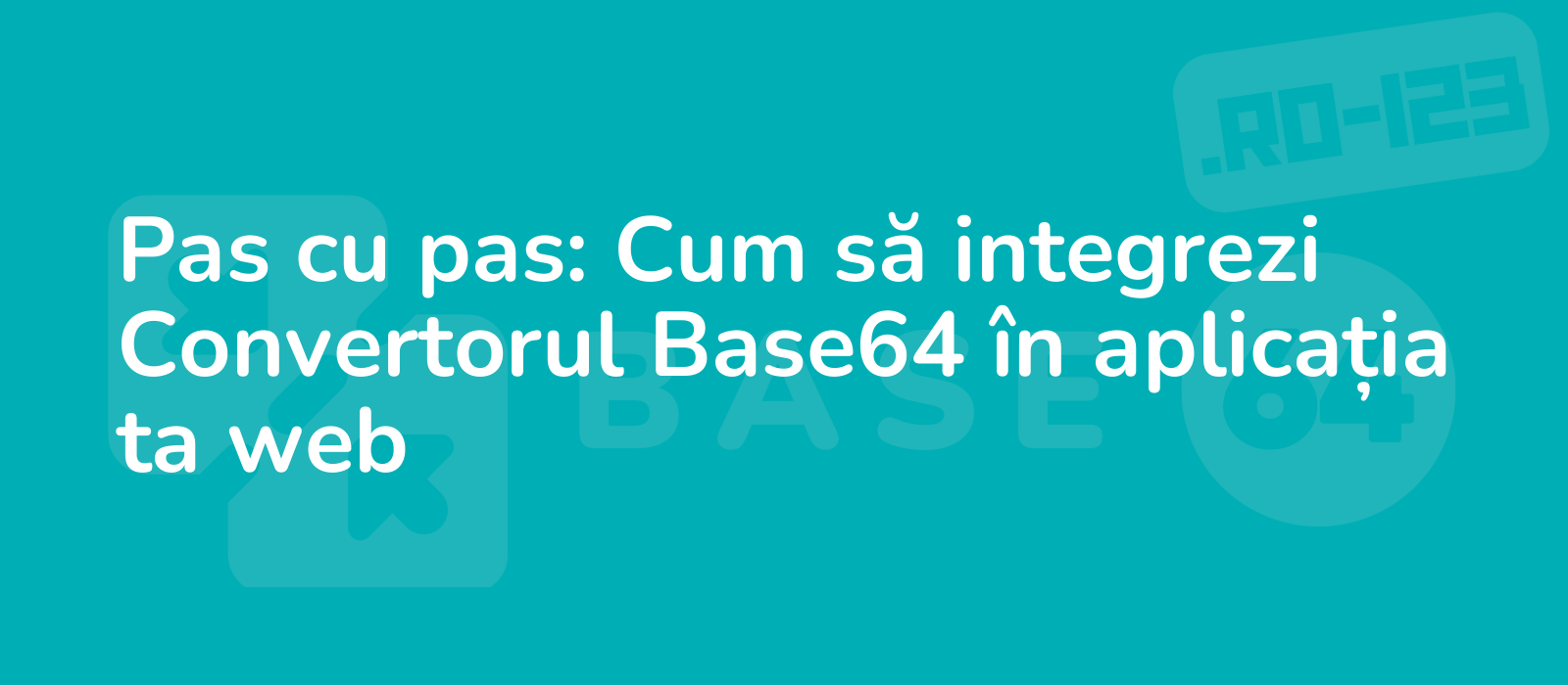 step by step how to integrate base64 converter into your web application